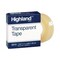 Highland 1 in. Core 0.75 in. x 36 yards Transparent Tape - Clear